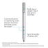 HP Pen Stylus with Pressure Sensitivity for Windows Pen Enabled Laptops, 18-Month Battery Life Precision Function Buttons Premium - Silver