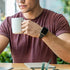 سوار سيليكون رياضي مغناطيسي لساعة Apple Watch Ultra مقاس 49 مم لون أسود