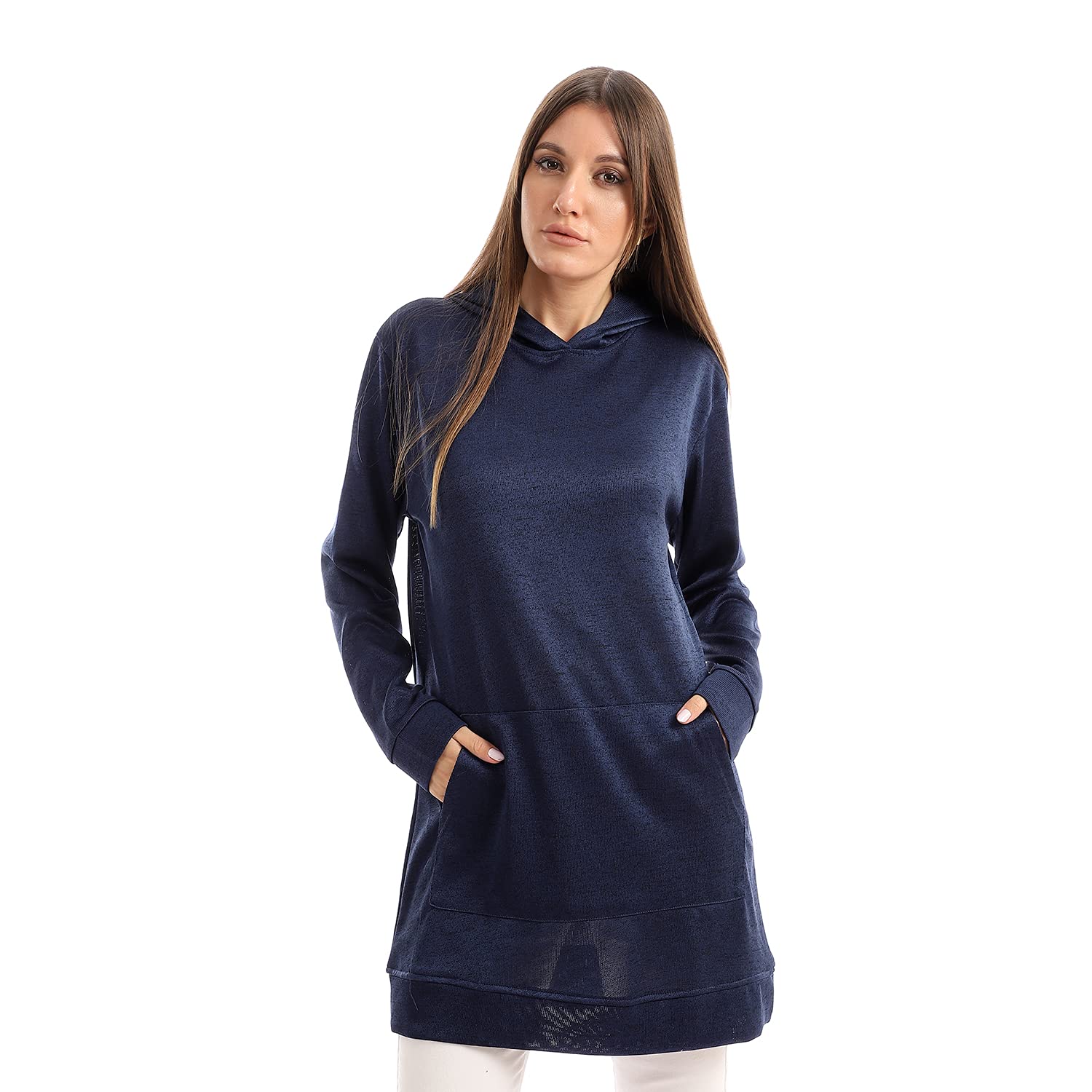 Kady Women Plain Over Sized Hoodie With Kangouroo Pocket Outerwear