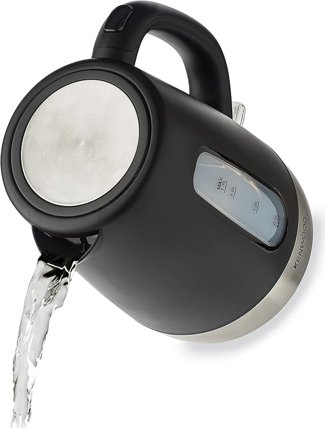 Kenwood Electric Kettle 1.7L 2200W Black Silver ZJP01.A0BK – Safqqa Egypt