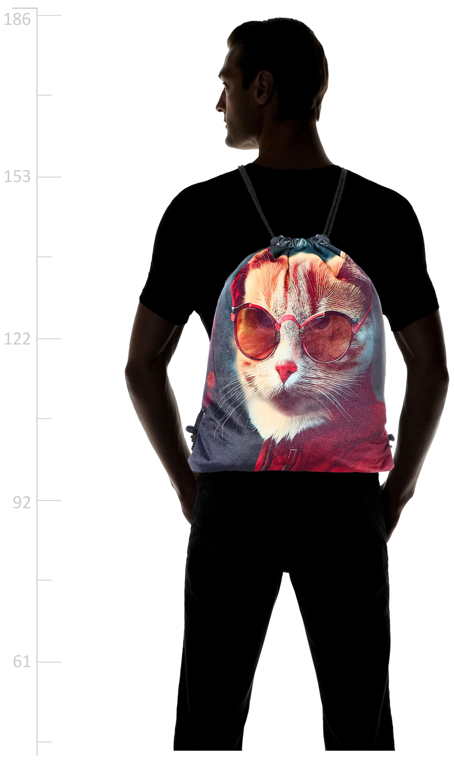 TAT DRAWSTRING BAG - 774, MultiColor, Large