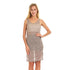 JAMILA Women Side Slits Sleeveless Knitted Cover up OUTERWEAR