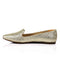 Mr. Joe Women pointed slip on textured leather flats - Safqqa Egypt