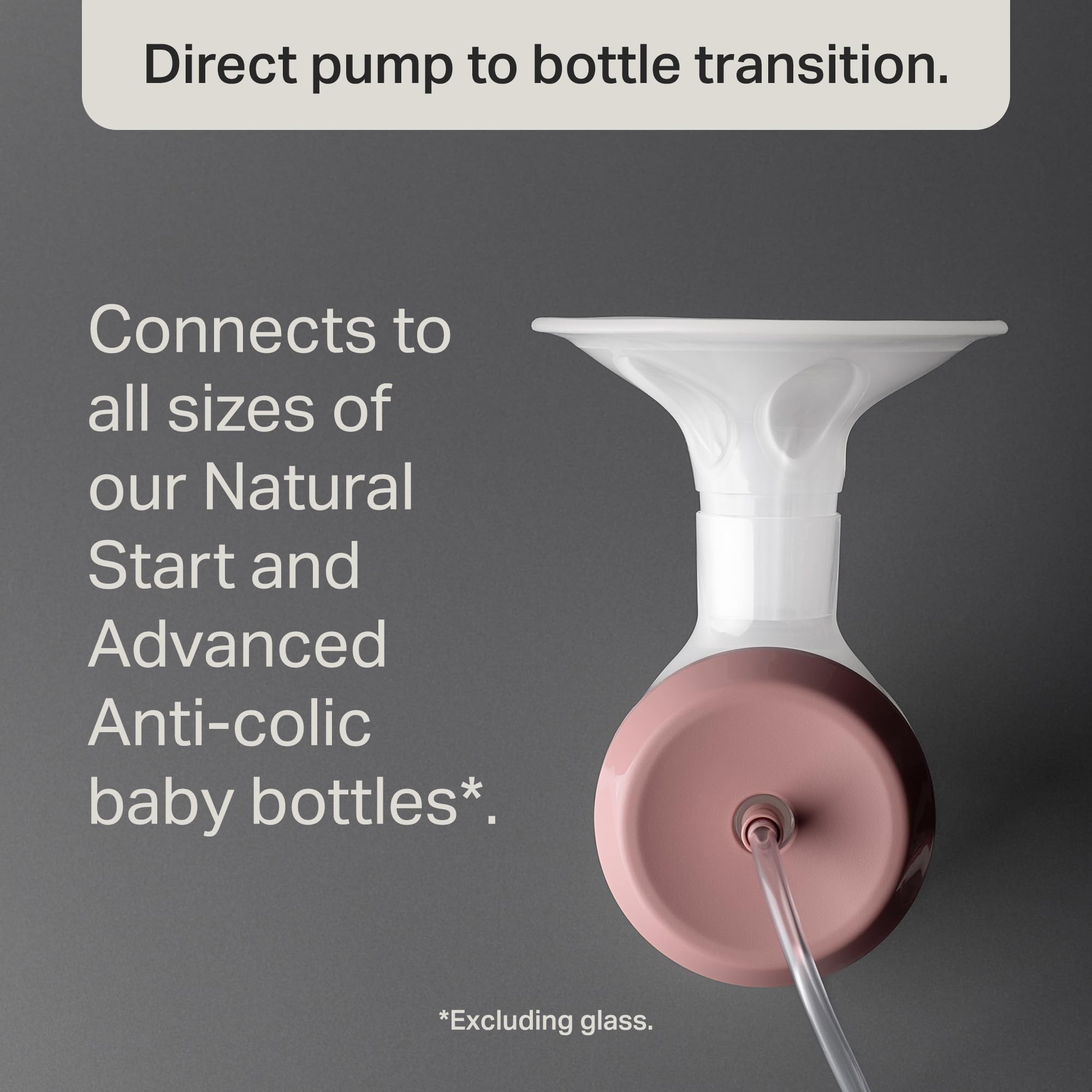 Tommee Tippee Made for Me Single Electric Breast Pump, Strong Suction, Soft Feel, USB Rechargeable, Quiet, Portable, Express Modes, Baby Bottle Included - Safqqa Egypt
