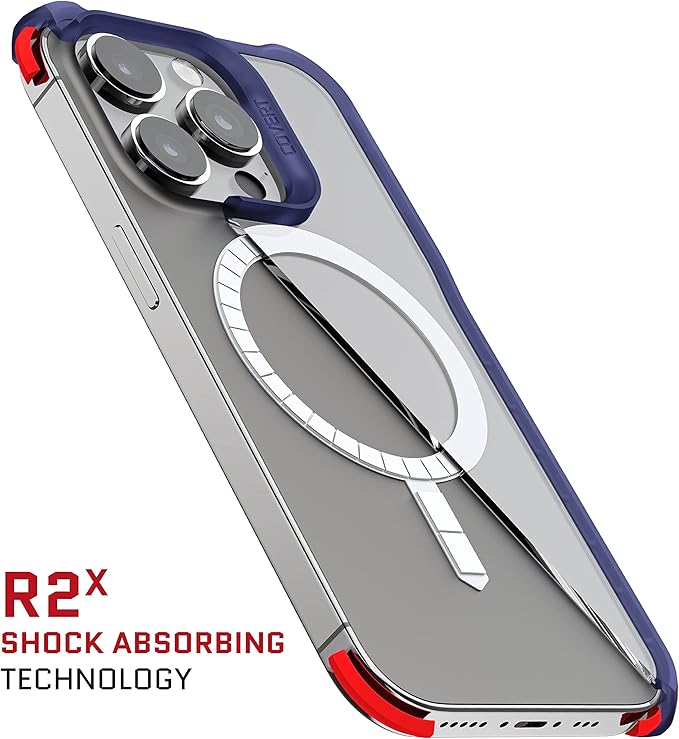 جراب من Ghostek  لهاتف Apple iPhone 14 هي حافظة نحيفة وقوية وأنيقة مصممة لحماية جهاز iPhone 14 من الخدوش والسقوط اليومي. 