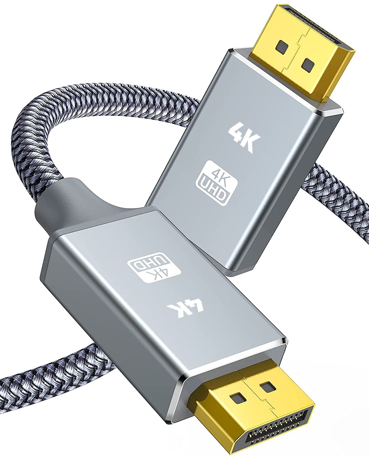 Snowkids Displayport Cable 2M,High refresh rates for smooth gaming and video playback