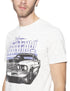 Matalan Men’s Cotton Car-Print Crew-Neck T-Shirt – Casual Everyday Style