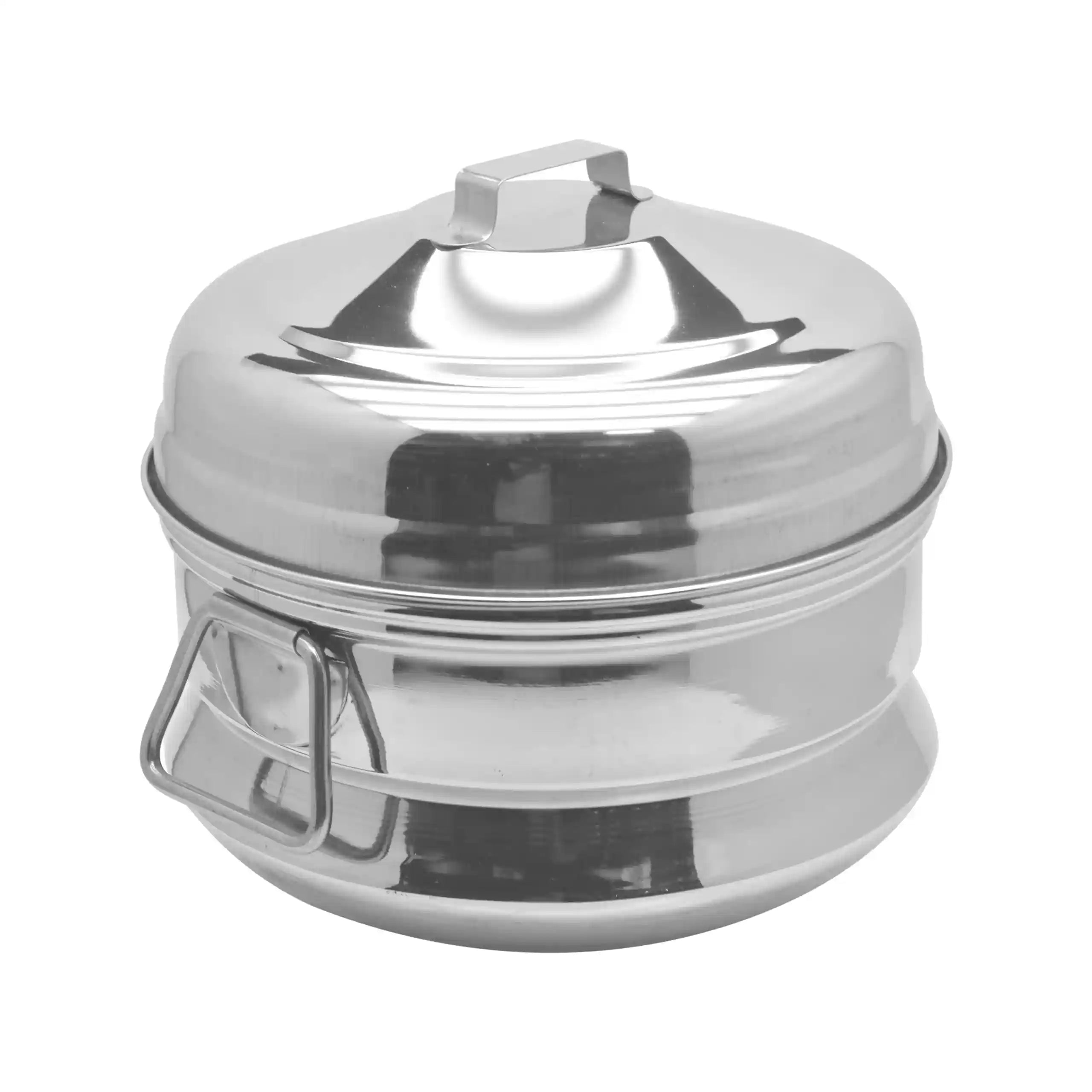 Raj Steel Idli Cooker – Small, 23 cm