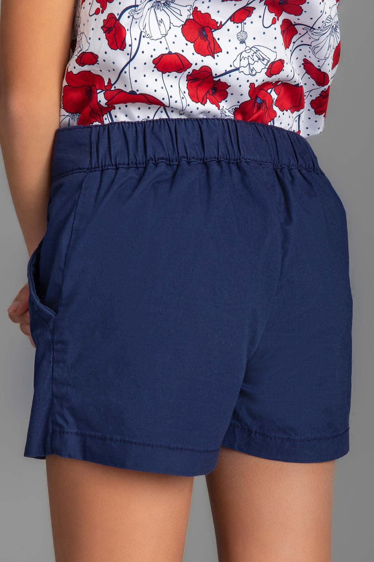 Concrete Girls Casual Wrap Shorts