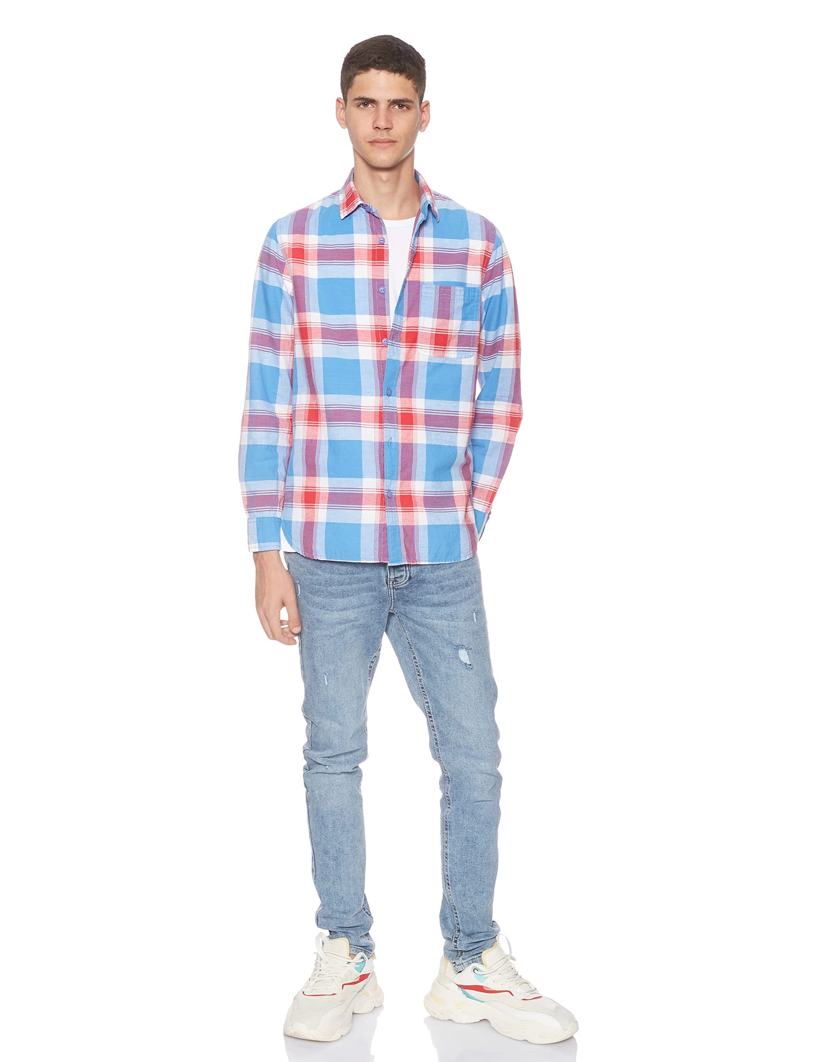 قميص بقصة عادية ونمط ميل من اس بي لي كوبر