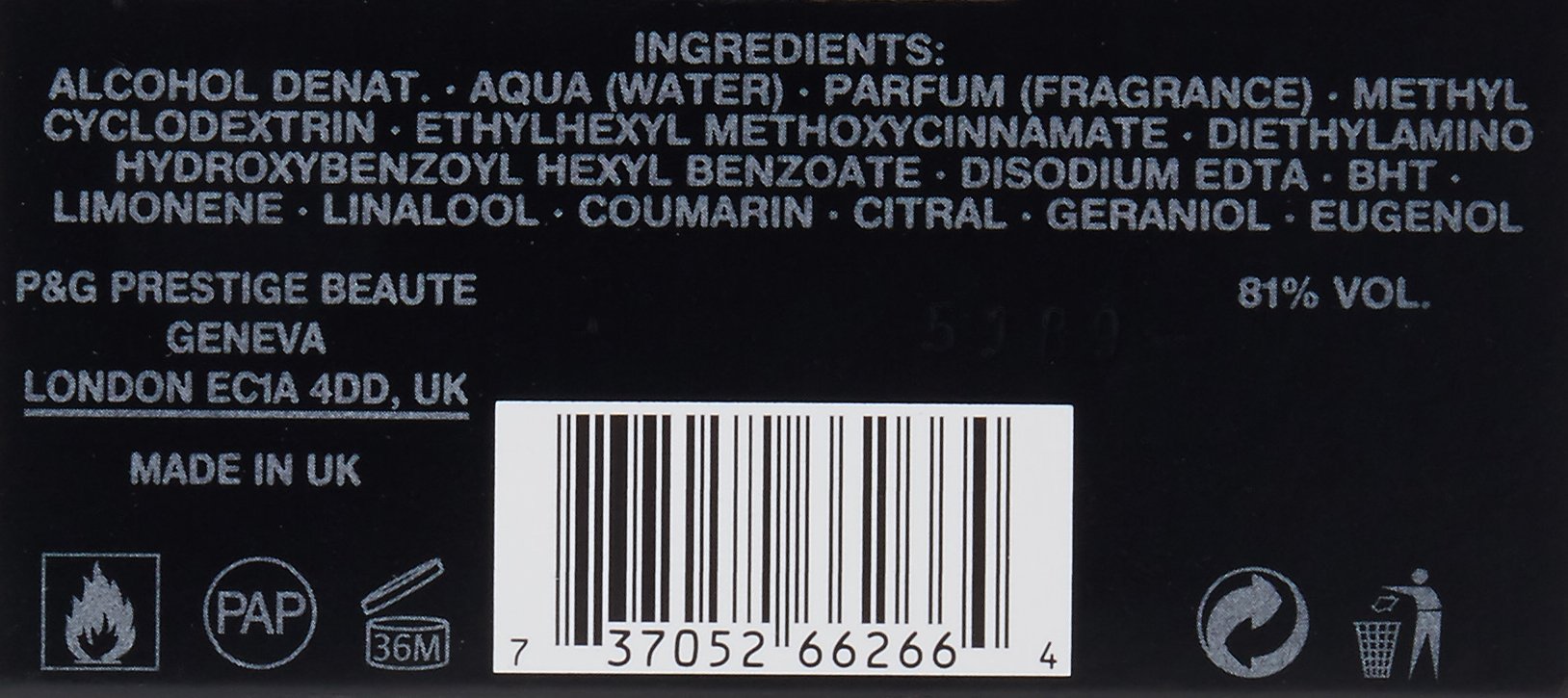 عطر لاكوست أو دو لاكوست نوار للرجال – أو دو تواليت 100 مل افتتاحية فاكهية منعشة مع قاعدة خشبية دافئة