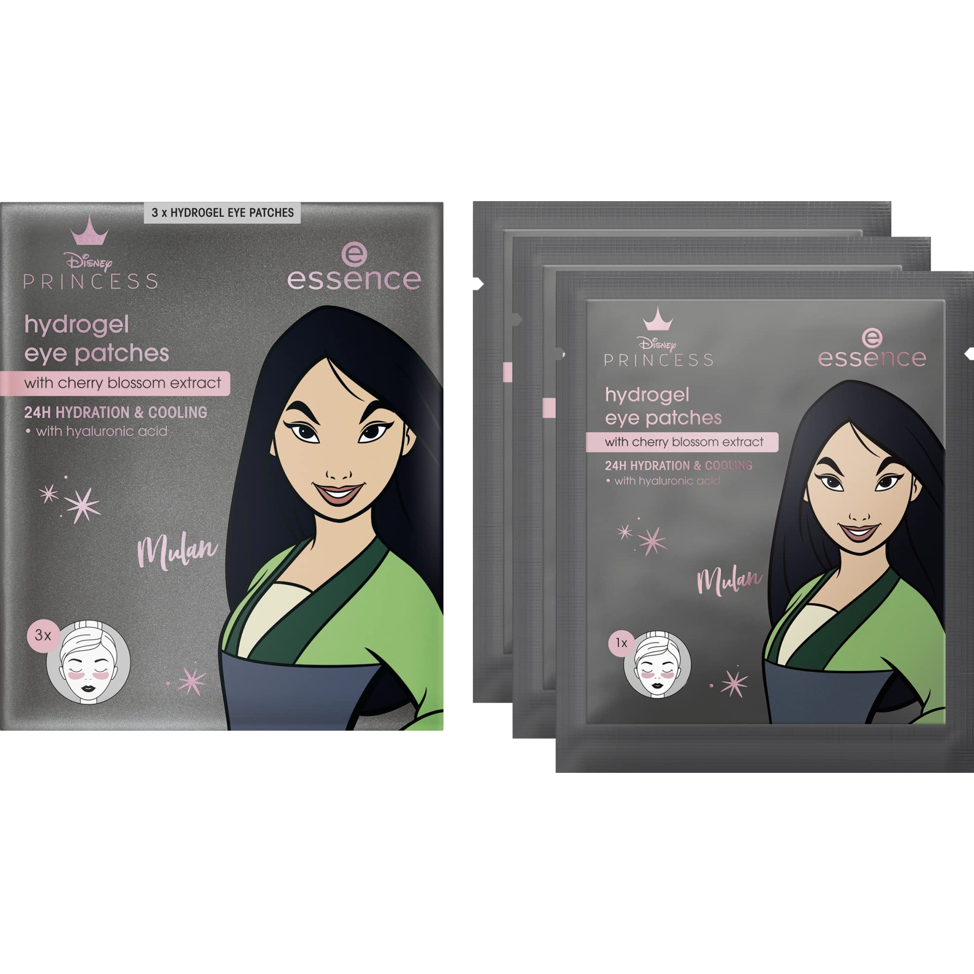 لصقات عين هيدروجيل من ايسنس  – ديزني برنسيس مولان 03 قوة فائقة 