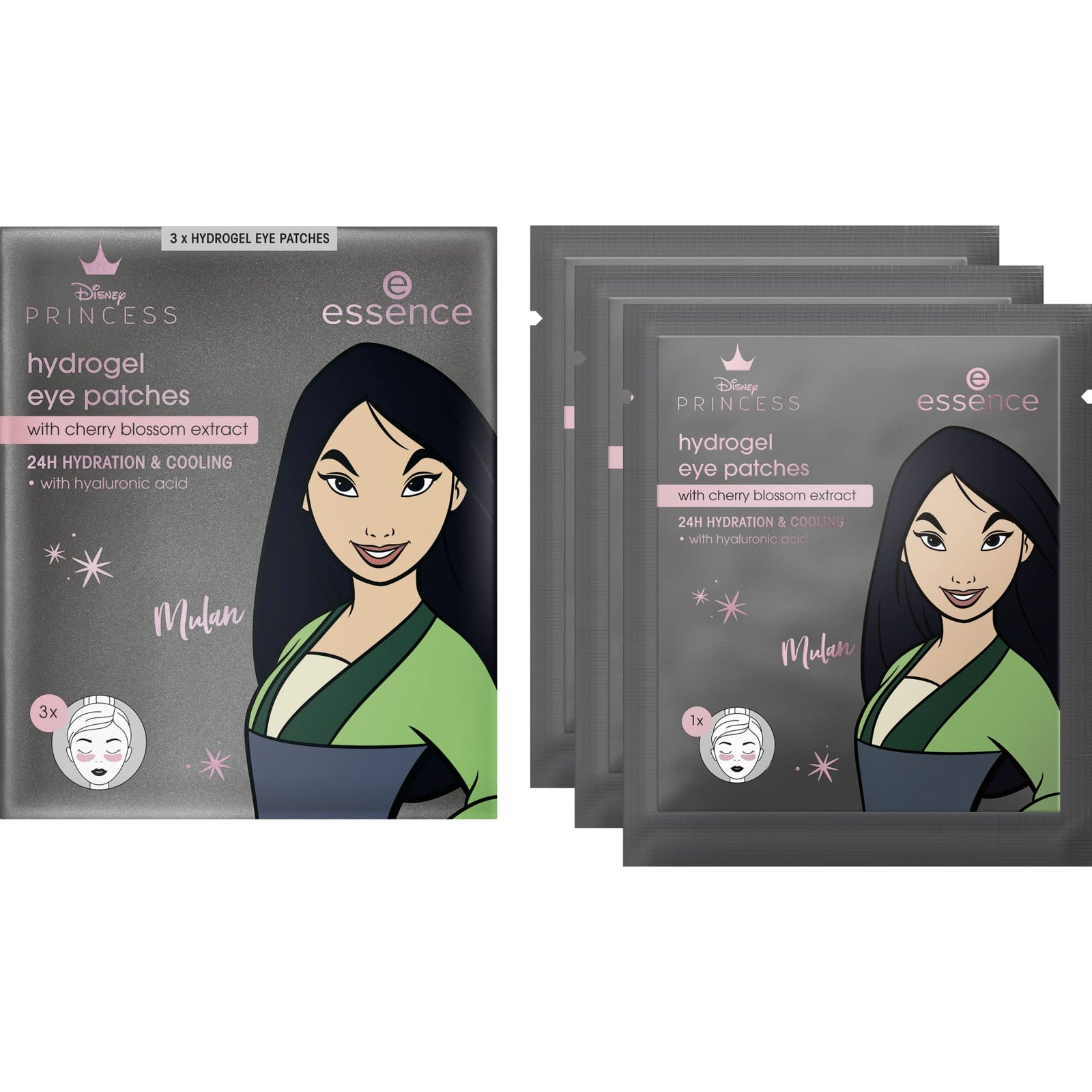 لصقات عين هيدروجيل من ايسنس  – ديزني برنسيس مولان 03 قوة فائقة 