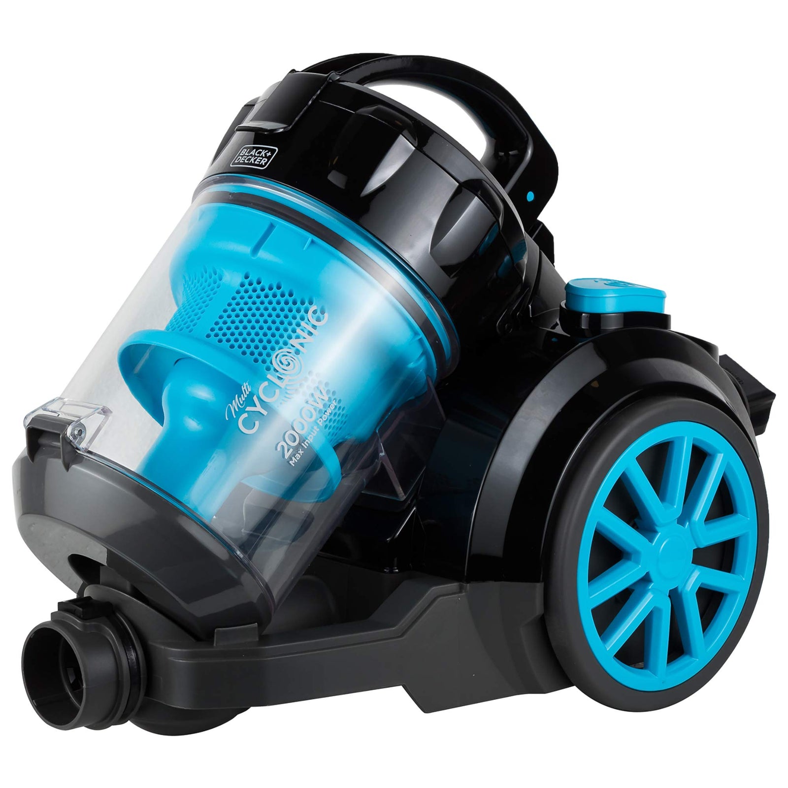 Black & Decker 2000W Bagless Cyclonic Canister Vacuum Cleaner Multi Color - Vm2080-B5 ( Damage Box )