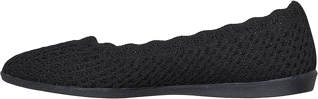 حذاء باليه حريمي مسطح من Skechers Modern Comfort – نعل مطاطي مقاوم للماء – Safqqa Egypt