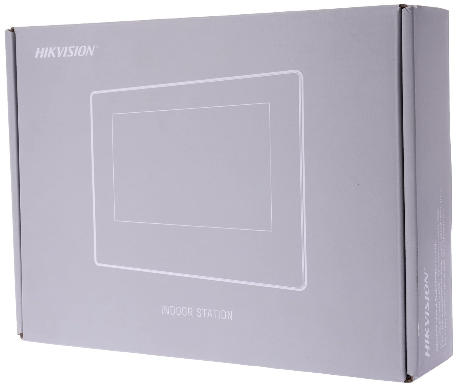 محطة الاتصال الداخلي بالفيديو من هيكفيجن DS-KH6320-WTE1 اتصال صوتي بدون استخدام اليدين مع تقليل الضوضاء وإلغاء الصدى