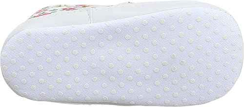 Mix & Max Girls' Floral Pattern Elastic-Panel Slip-On Shoes - Safqqa Egypt