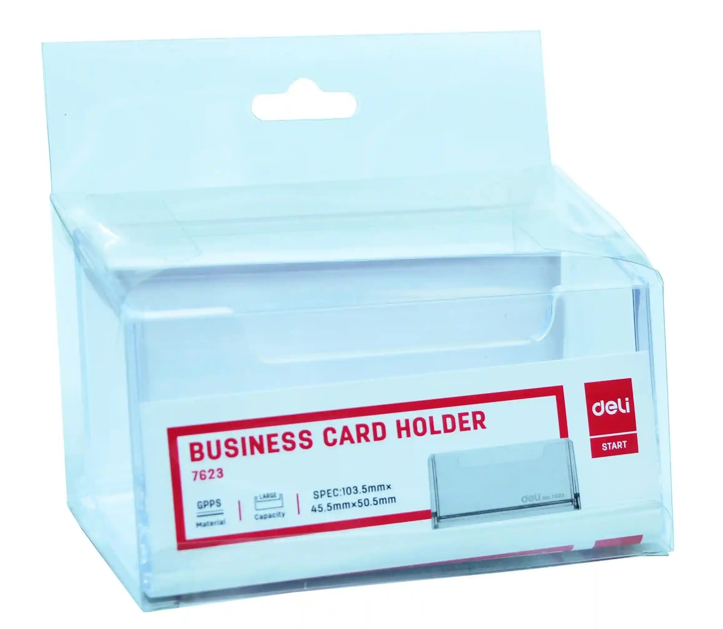 Deli 7623 business card holder