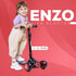 Baybee Enzo 3-Wheel Kids Scooter – Foldable with LED Wheels