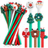 Zonon Christmas Gel Ink Pen Novelty Christmas Rollerball Pens Black Gel Ink Christmas Characters Sti - Safqqa Egypt