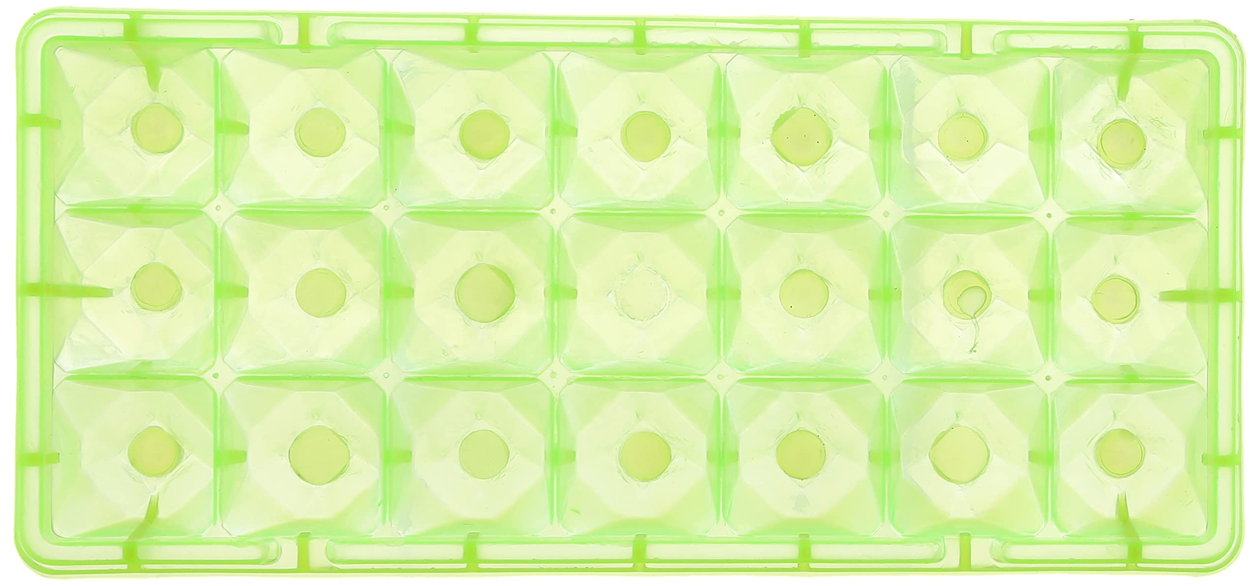 Dieshibingge Plastic Ice Mold Set – 21 Slots