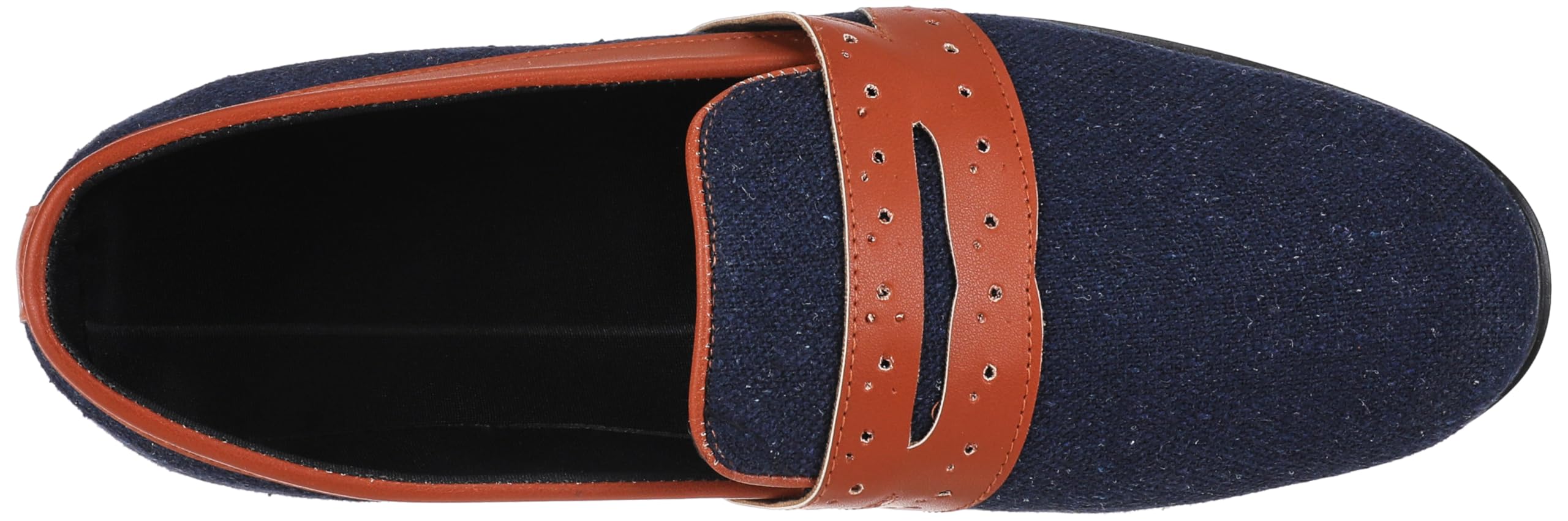 OX Loafer Faux Leather Slip-On For Men,Durable and supportive outsole.