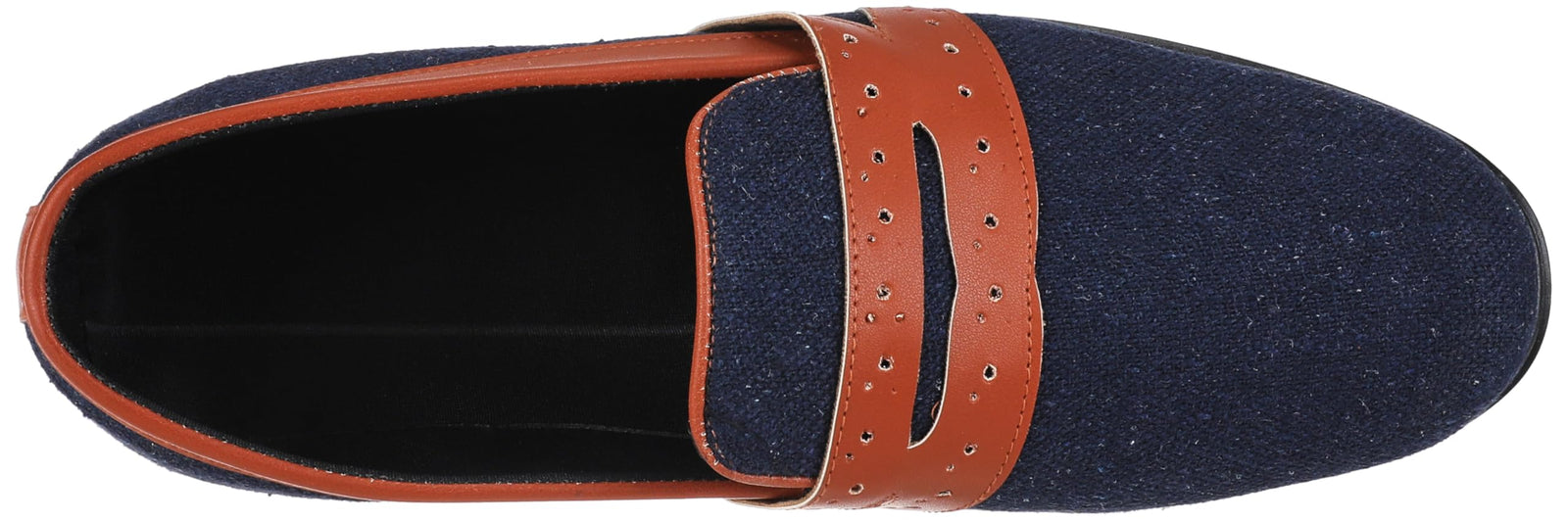 OX Loafer Faux Leather Slip-On For Men,Durable and supportive outsole.