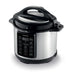 Kenwood 14-in-1 Electric Pressure Cooker 6L, 1000W Multifunctional Programmable Multicooker with 14 Smart Cook Programs & Safety Features – PCM60 Black/Silver