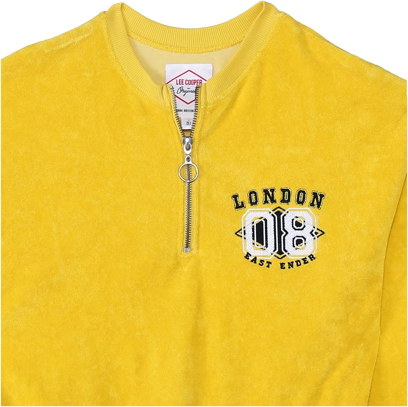 Lee Cooper Regular Sweatshirts With Half Zipper For Women,Durable Lee Cooper quality suitable for frequent use.