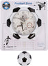 GOGO Football Player Scores Goal Football Wall Clock