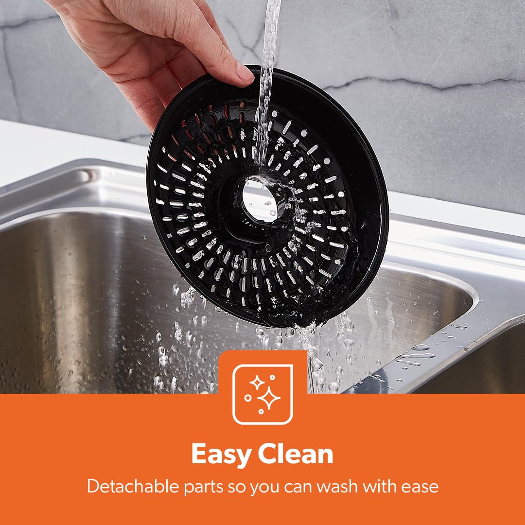 خلاط ومطحنة جيباس 5 في 1 GSB5457N – محرك نحاسي قوي 1000 واط، برطمانات من الستانلس ستيل، تصميم عصري، جسم متين، مقابض قوية، شفرات حادة – به خدوش بسيطة