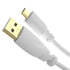 كابل KabelDirekt 552 بطول 1.5 متر Micro USB (كابل USB 2.0، مزامنة وشحن) سلسلة TOP أبيض