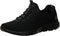 Skechers Women Sport Shoes Black Lightweight Sneakers