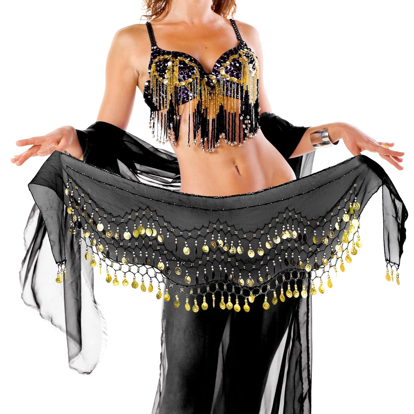 COSICS Belly Dance Hip Scarf - Safqqa Egypt