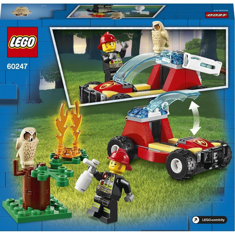 LEGO City Forest Fire 60247 Building Kit (84 Pieces)