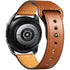 Generic MIADEAL 22mm Genuine Leather Bands Compatible with Samsung Galaxy Watch Gear S3 Frontier/Classic - Safqqa Egypt