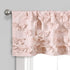 Elegant Sheer Window Curtain with Ruffled Design and Bow Accent