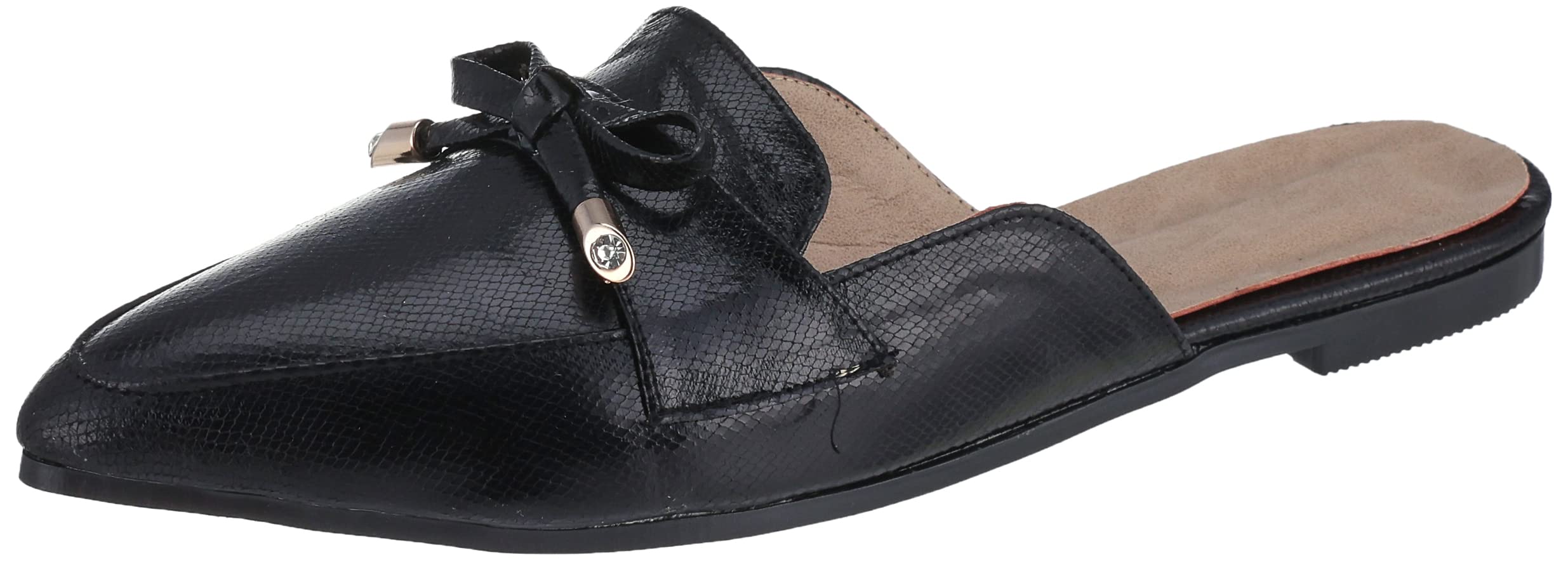 SWAY Loafer Flats Leather Slipper For Women,Slip-on loafer design for easy and quick wearing. – Safqqa Egypt