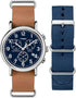 Timex Weekender Chronograph 40mm Watch – Blue Fabric Strap Only
