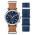 Timex Weekender Chronograph 40mm Watch – Blue Fabric Strap Only
