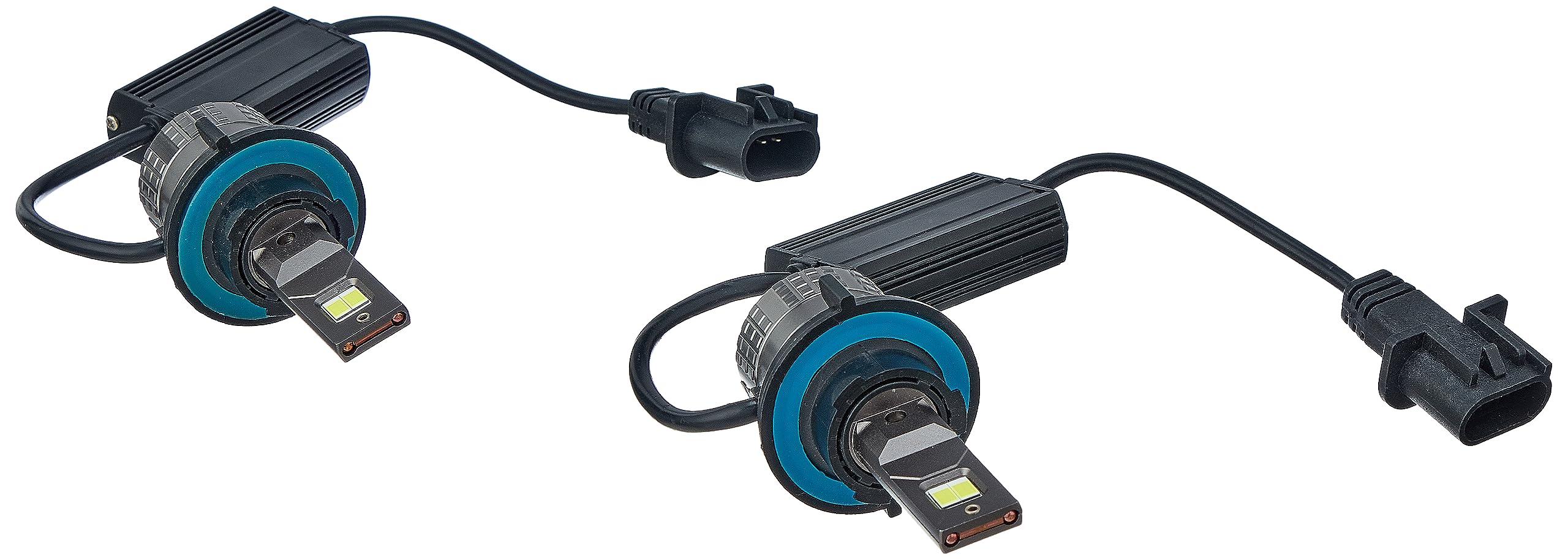 لمبات LED للسيارة Tac Pro – أمامي وخلفي، مقاس H13، مناسبة للعديد من السيارات