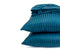 Home of Linen Striped Fitted Sheet Set – Brushed Cotton, 1 Fitted Sheet & 2 Pillowcases - Safqqa