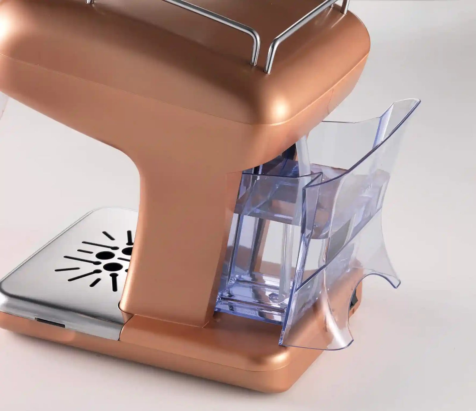 Ariete Classica 15-Bar Espresso Machine – Copper | With Manometer, Milk Frother & Auto Shut-Off | Compatible with Ground Coffee & ESE Pods | 850W Cappuccino Maker for Home & Office - Safqqa Egypt