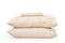  طقم سرير من  Home Of Linen مطبوع 3 قطع لسرير مفرد - ملاءة مسطحة واحدة+ 2 غطاء وسادة - قطن