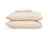  طقم سرير من  Home Of Linen مطبوع 3 قطع لسرير مفرد - ملاءة مسطحة واحدة+ 2 غطاء وسادة - قطن