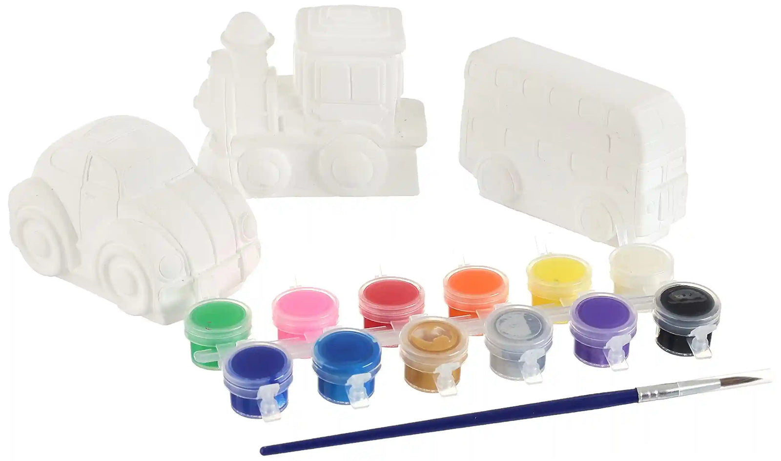 Champion DIY-194 Paint Your Own Mini Vehicle - 4 Pieces - Safqqa Egypt