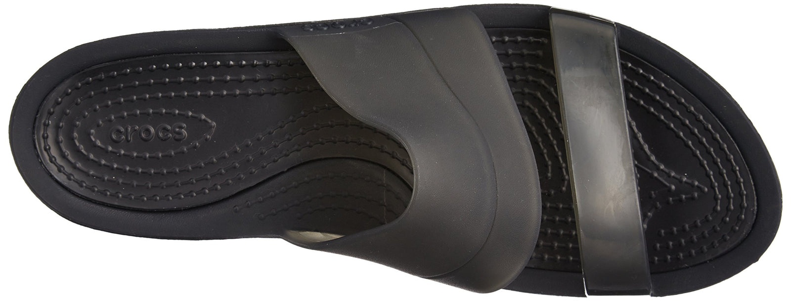 كروكس كولور بلوك ميني ويج شفافة - كعب عريض وراحة طوال اليوم