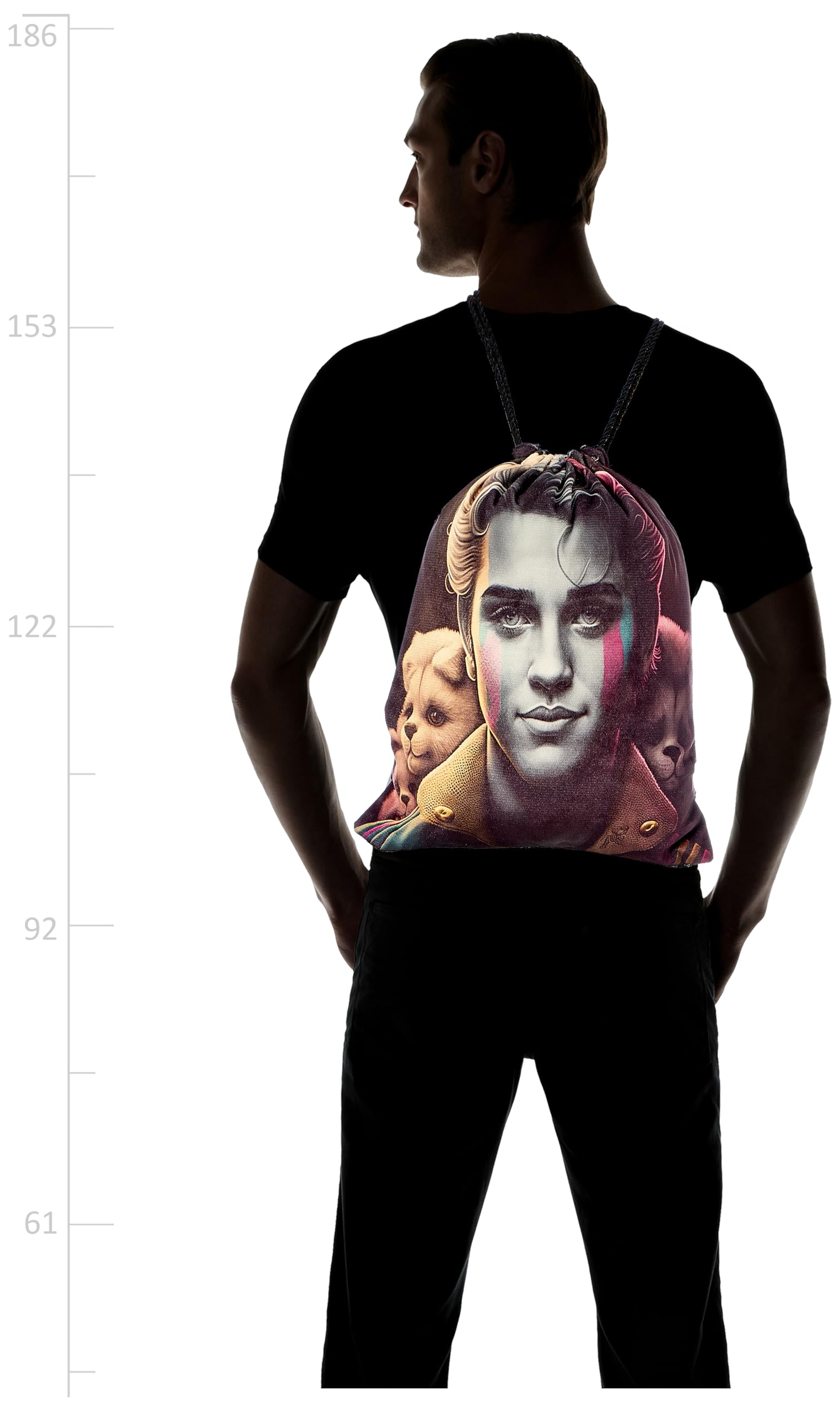 TAT DRAWSTRING BAG - 936, MultiColor, Large