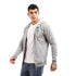 Off Cliff Long Sleeves Zipper Jacket For Men,Lightweight yet cozy, perfect for casual outings or outdoor activities.