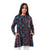JAMILA Printed Long Sleeve Blouse For Women,Durable quality that withstands frequent washing.